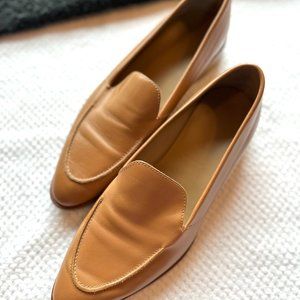 Like New Everlane Modern Loafer, Camel, Size 10